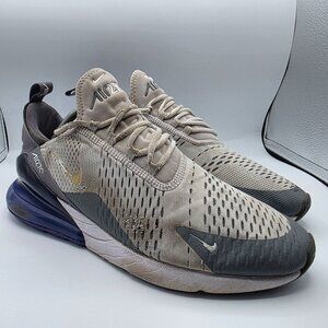 Nike Air Max 270 Mens Size 10 White Persian Violet Athletic Shoes Running Walk